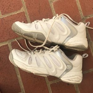 Wilson White Tennis Shoes